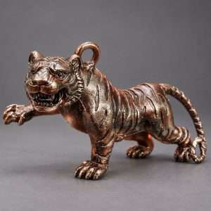 Tiger Amulet of Luang Phor Khron (Tok Raja) - Black B.E.2569