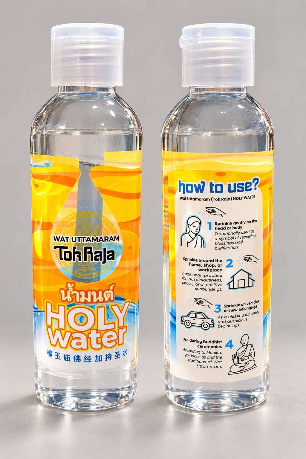 Holy Water - Tok Raja Tongkat Wat Uttamaram