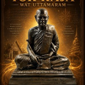 Phra Bucha 9 inci Luang Phor Khron (Tok Raja) Tahun 2002
