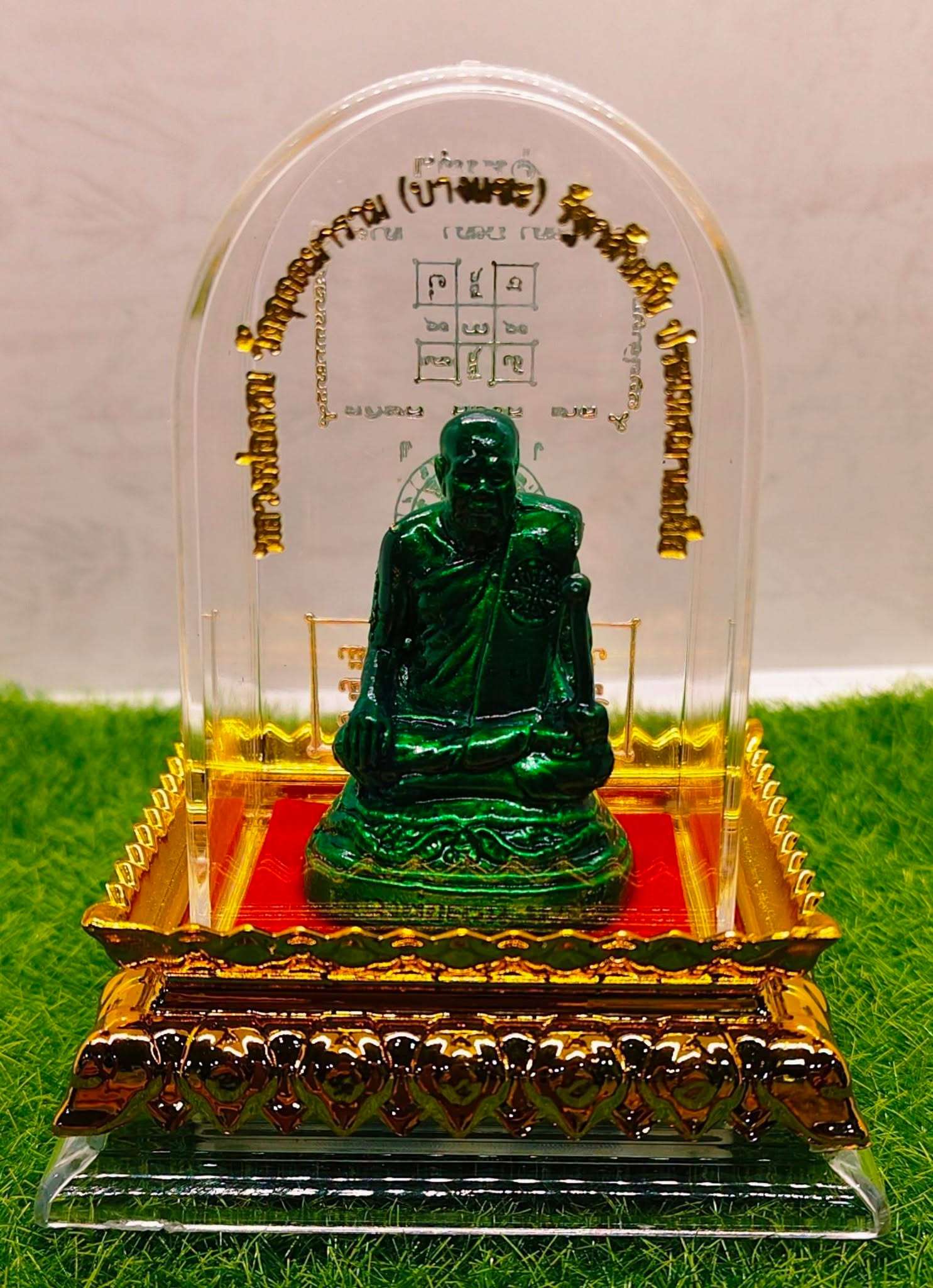 Tok Raja image for placing on your car dashboard - Green Colour